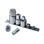 ATD Tools 1351 - 5 Pc. Chrome Adapter Set