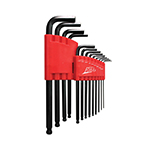 ATD Tools 584 - 13-Piece SAE Long Arm Ball End Hex Key Set