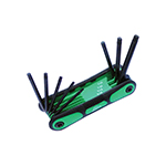 ATD Tools 596 - 8-Piece Star Folding Key Set 