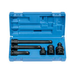 Grey Pneumatic 2200 - 6-PC 1/2” Dr Impact Adapter & Extension Set