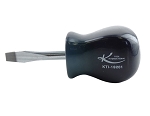 K Tool International 19201 - Stubby Slotted Screwdriver with Black Handle