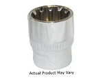 K Tool International 20718 - Chrome Spline Socket 3/8