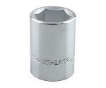 K Tool International 24132 - 3/4in. Drive Standard 6 Point Chrome Socket 1in.