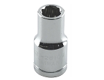 K Tool International 26106 - 1/4in. Drive Standard 6 Point Socket 6mm