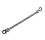 K Tool International 43112 - Ratcheting, Double Box End, Flexible Wrench, 5/16