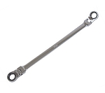 K Tool International 43120 - Ratcheting, Double Box End, Flexible Wrench, 9/16