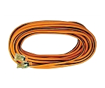 K Tool International 73346 - 50' Heavy Duty Outdoor Extension Cord - Black/Orange