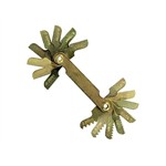 Irwin Hanson 12017 - 16 Leaf Standard and Metric Thread Pitch Gauge