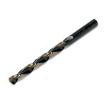 Irwin Hanson 3019010B - Black and Gold HSS Fractional Straight Shank Jobber Length Drill Bit - 5/32