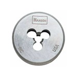 Irwin Hanson 3028 - Round Die, High Carbon Steel, Solid, 1