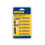 Irwin Hanson 3057003DS - 7 Piece Quick Change Bit Set