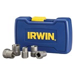Irwin Hanson 3094100 - 5 Piece SAE Course Deep Well ThreadChaser Set