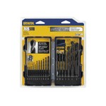 Irwin Hanson 314018 - Drill Bit Set, 18 Piece, High Speed Steel, 3/8
