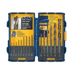 Irwin Hanson 318015 - 15 Piece TurboMax Turbo Point Drill Bit Set