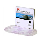 3M Automotive 1135 - 3M Red Abrasive Finishing Film Hookit Disc, Dust Free, 6