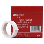 3M Automotive 6195 - Scotch Thread Sealant and Lubricant Tape, 1/2