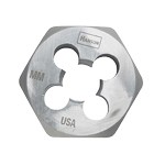 Irwin Hanson 6613 - Hex Die, High Carbon Steel, 1