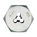 Irwin Hanson 7252 - High Carbon Steel Re-threading Right Hand Hexagon Fractional Die - 5/8