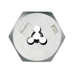 Irwin Hanson 7254 - High Carbon Steel Re-threading Right Hand Hexagon Fractional Die - 5/8