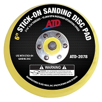 ATD Tools 2078 - Stick-on Sanding Disc Pad