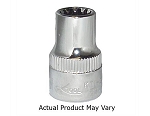 K Tool International 20214 - Chrome Spline Socket 3/8