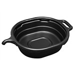 Lisle 17972 - 4.5 Gallon Black Oval Oil Drain Pan