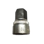 Assenmacher H985-19 - 1/2in. Drive Hex Bit Socket - 19mm 