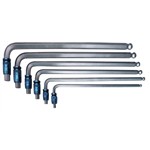 Astro Pneumatic 1036 - 6 Piece 3-in-1 Internal/External/Ball Hex Key Wrench Set