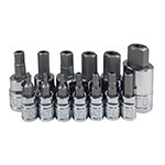 ATD Tools 13795 - 13-PC Tamper-Resistant Metric HEX Bit Socket Set 
