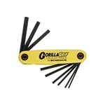 Bondhus 12585 - 5-Piece Hex Wrench Fold Up Set
