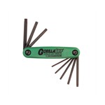 Bondhus 12632 - 8-Piece Fold-Up Hex Key Set