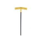 Bondhus 13176 - Hex Ball End Wrench, 10mm, T-Handle with Cushioned Grip, 12.1