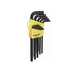 Bondhus 16037 - 13 Piece SAE Ball Driver L-Wrench Extra Long Set