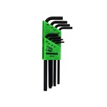 Bondhus 32434 - 8 piece Tamper Resistant Star L-wrench Set - sizes T9-T40