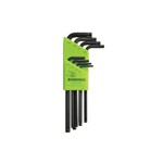 Bondhus 71834 - Torx Wrench Set, ProHold, 8 Piece, T9 to T40, Long Length, L Shape, in Twist-to-Lock Plastic Case