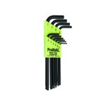 Bondhus 74938 - 10-Piece Ball End L-Wrench Set