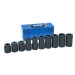 Grey Pneumatic 9263 - #5 Spline 10-PC SAE/Metric Truck Set