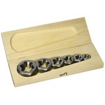Irwin-Hanson 1922 - 6pc Rethrd Hex Taper Pipe Die