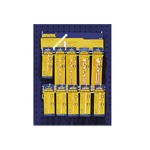 Irwin-Hanson 65505 - 20 pc. Short Length Rotary Masonry Merchandiser