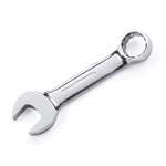 GearWrench 81637 - 12-Point Metric Stubby Full Polish Combination Wrenches