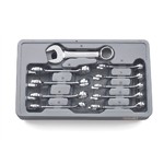 GearWrench 81904 - 10 Piece Metric Stubby Combination Wrench Set