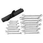 GearWrench 81920 - 18 Piece Metric Long Pattern Combination Non-Ratcheting Wrench Set