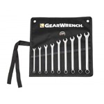 GearWrench 81932 - 9 Pc 12-Point Metric Long Pattern Combination Wrench