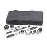 GearWrench 82807 - 11 Piece Master Ratcheting Tap and Die Drive Tool Set