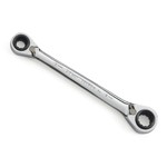 GearWrench 85211 - Quad Box Ratcheting Wrench, 8mm - 13mm