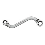 GearWrench 85222 - S Shaped Reversible Double Box Ratcheting Wrench - 10mm x 12mm