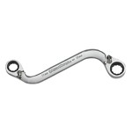 GearWrench 85224 - S Shape Reversible Double Box Ratcheting Wrench, 11mm x 13mm