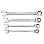 GearWrench 9304 - 4 Piece SAE Combination Ratcheting GearWrench Set