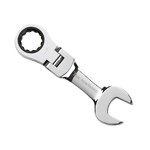 GearWrench 9558 - 12-Point Metric Stubby Flex Combination Ratcheting Wrenches