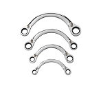 GearWrench 9840 - 4 Piece SAE Half Moon Reversible Double Boc Ratcheting GearWrench Set